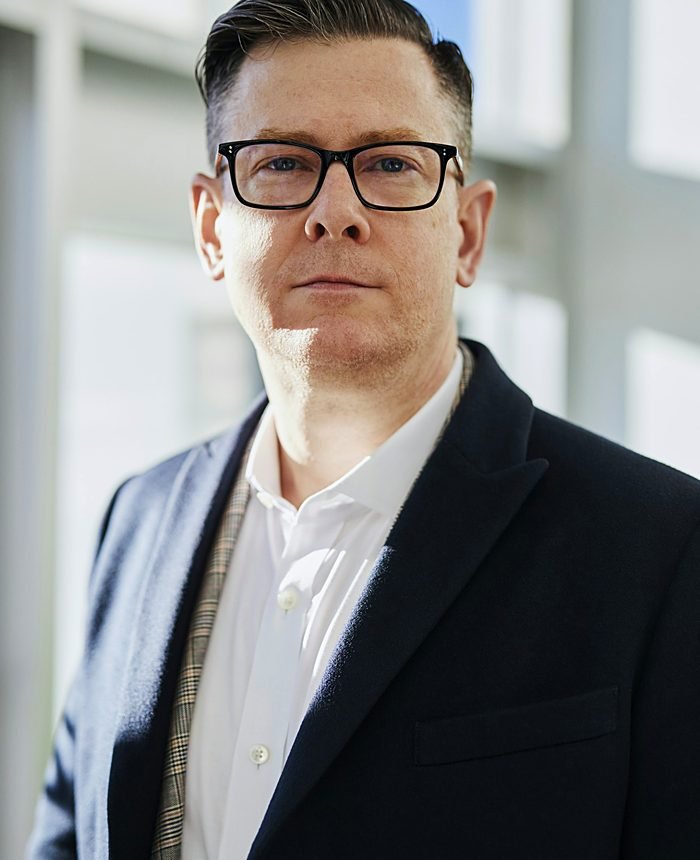 Portrait of Marcus Whitfield, Club Director, standing on the course